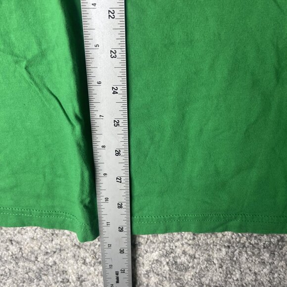 Slane Irish Whiskey Shirt Mens XL Green Graphic Promo Triple Casked T-Shirt Tee - Picture 2 of 7